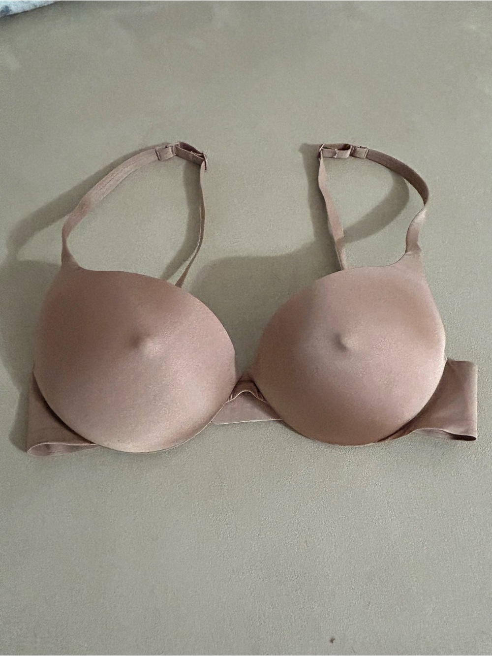 Skims Nude Ultimate Nipple Push Up Bra 34B EUC